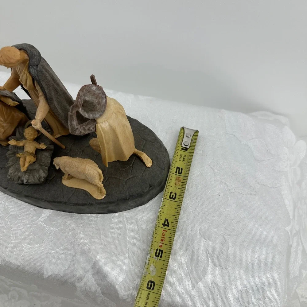 Vintage Nativity Scene Made in Italy Christmas Figures Traditional Manger Scene